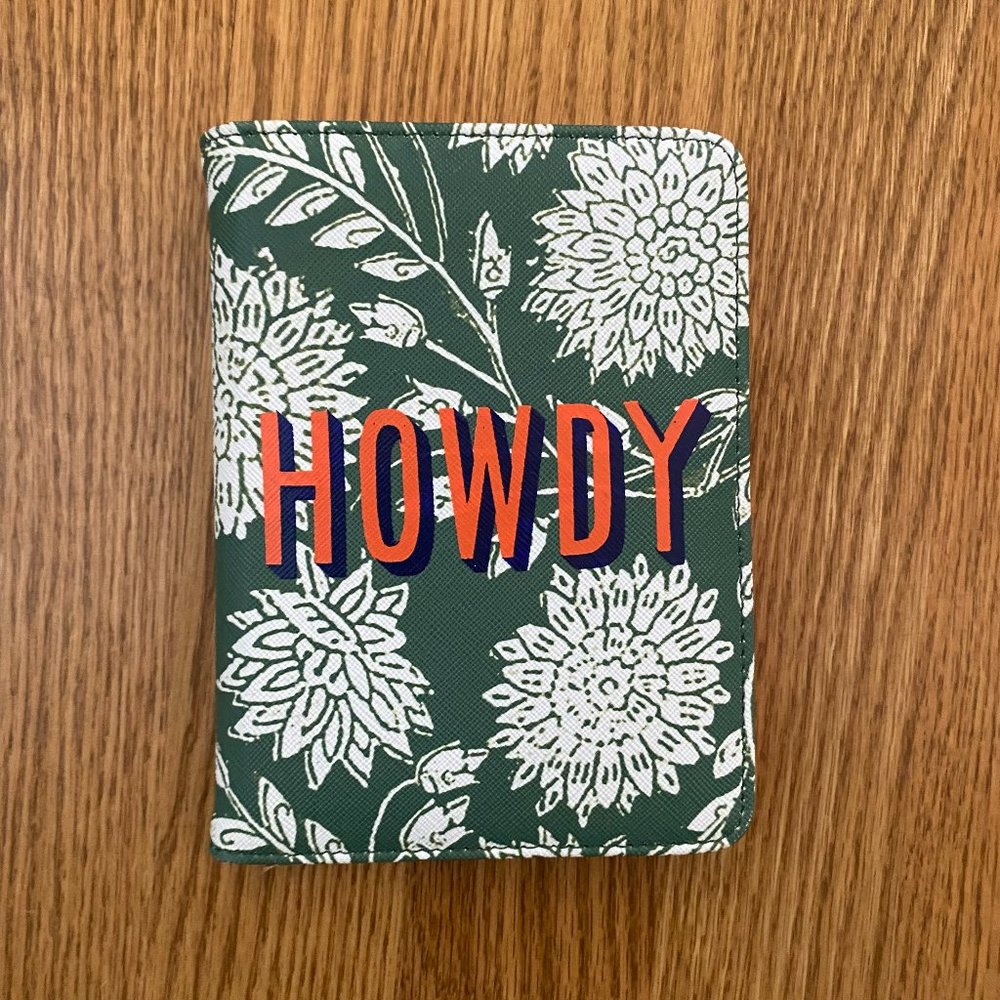 Anthropologie Pencil & Paper Co. Howdy Passport Holder
